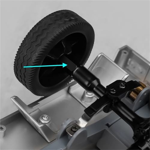 For WPL C34 C24 1/16 4Pcs 5mm To 5mm Wheel Hex Hub Adapters RC Crawler Truck 1/2" Widen Offset Upgrade Parts RC Car Toys Parts