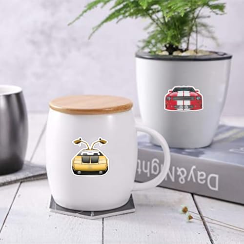 100pcs JDM Car Stickers, Racing Sport Car Stickers Vinyl Waterproof for Water Bottles Laptop Guitar Skateboard Scrapbook JDM Decals Car Sticker