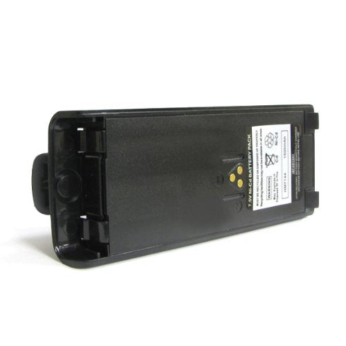 ExpertPower® 7.5V 1500mAh NiCd Battery for Motorola NTN7143 NTN7144 HT1000 GP900 MT2000 MTS2000 MTX8000 MTX9000 Radios | High-Performance Rechargeable Pack – Black - size: NTN-7144