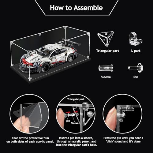 Clear Acrylic Display Case for Bible, Book Display Case, Stamp or Coin Collection Display Case Self Assemble Display Case Collectibles Acrylic Display Box(32x25x8cm, 12.6x9.8x3.1inch) - size: 12.6x9.8x3.1inch, 32x25x8cm