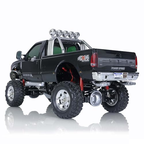 TOUCAN RC HOBBY US in Stock Hengguan 1/10 RC Hg Pickup Truck P410 4Wd Rally Racing Crawler Car 2.4G Radio Motor ES - color: Black