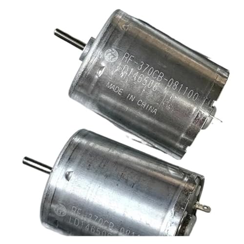 1pcs Mini 370 Electric Motor DC12V 18V 24V 3750rpm Low Current Metal Brush 24mm Size for Control Cars
