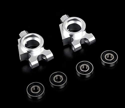 CNC Rear Wheel Hub Carrier Set for FG Monster RC Truck Rovan BM5
