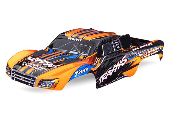 Orange Slash 2WD Clipless Body