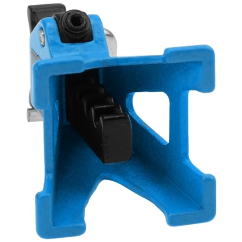 4Pcs ShareGoo 1/24 RC Scale Toy Decoration Metal RC Mini Toy Jack Stands Simulation Compatible with 1/18 1/24 RC Crawler SCX24 AX24 TRX4M FCX24 RC Crawler Car (Blue) - color: Blue