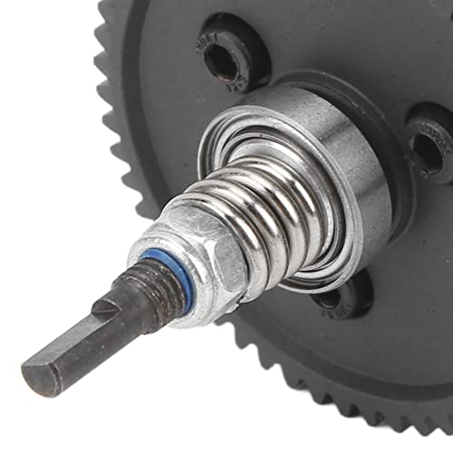 Generic 54T Differential Slipper Clutch Assembly for Slash 4x4 High Strength Aluminum Steel Upgrade Parts (Black) - color: Black
