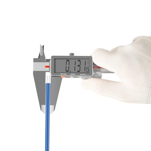 119-inch Temperature Probe Sensors (Black and Blue) Fit for Commercial Refrigerators and Freezers Compatible with Dixell Carel and More (Set of 2)