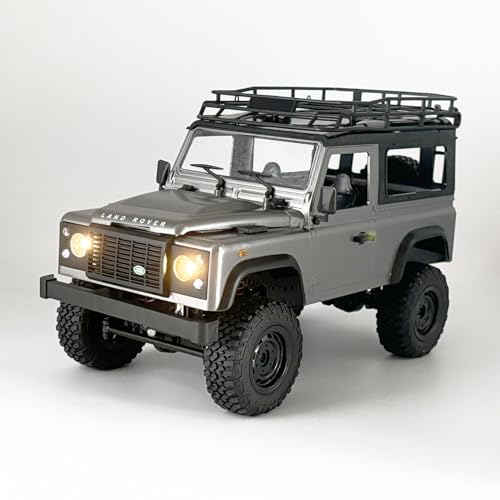 RC Rock Crawler RC Truck 4x4 MN99S Land Rover 1/12 Scale RC Crawler | Remote Control Truck Off Road All Terrain Proportional Throttle Steering RTR New Chassis 280 Motor Adult