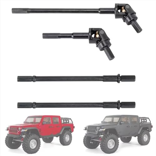 RC Models Parts For Axial For SCX10 III For AR45 Portal Axle Front And Rear Axle Shaft CVD Set For 1/10 RC Crawler Car Upgrades Parts Accessories