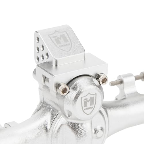 MEUS Racing +6.2mm SCX24 Portal Axles for Axial 1/24 SCX24 RC Crawler (Silver) - color: Silver