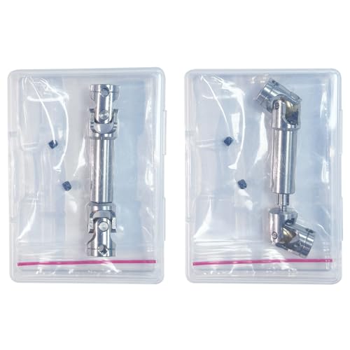55-67mm Metal CVD Drive Shaft 1Pcs Upgrade Fit 1/14 Tamiya RC Tractor Trailer Crawler - style: 55-67mm