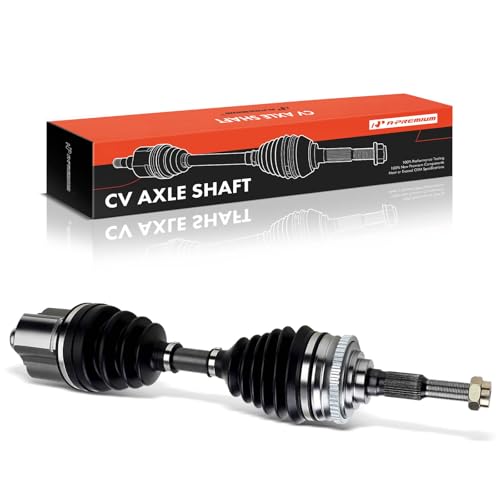 A-Premium Front Driver or Passenger Side CV Axle Shaft Assembly | Compatible with Chevrolet Cavalier & Pontiac Sunfire 1995-2005 2.2L 2.3L 2.4L, w/ 4-Speed Automatic Transmission Only