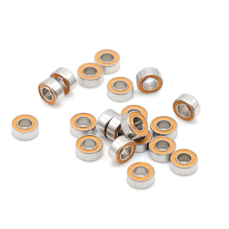 1Pcs 3x6x2.5 SMR63RS CB ABEC7 3x6x2.5mm Stainless Steel Hybrid Ceramic Ball Bearing Without Grease Fast Turning