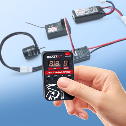LED Programming Card for ESC Gecko MINI 18 ESC Dedicated Program Card only Used for Gecko MINI 25A Brushless ESC - style: Programming card for 1212 Kit