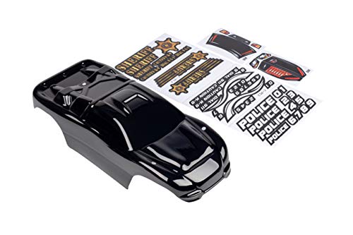 SummitLink Custom Body Police Style Compatible for 1/10 Scale RC Car or Truck (Truck not Included) R-PB-01