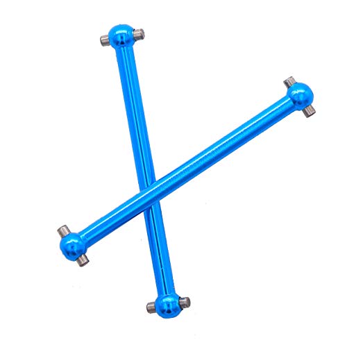 4PCS Aluminum Alloy Universal Drive Joint Dogbone Replacement Part Compatible with WLtoys A959 A969 A979 A959-B A969-B A979-B K929-B 1/18 RC Car