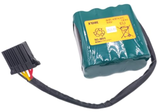 (4-Pack) 8HR-4/3FAUPC Battery Pack 9.6V 4500mAh for Okuma Machine Tool E5503-07E-001 Rechargeable
