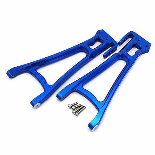 Aluminum Rear Upper Suspension Arms L+R Blue for Traxxas 1/10 E-Revo 2.0 VXL 8633 8634