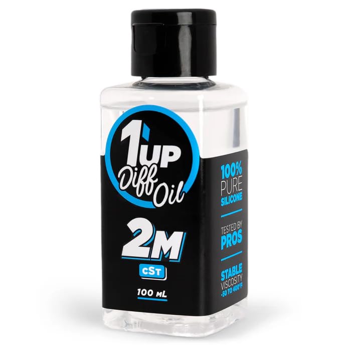 1UP Racing 112000 - Pure Silicone Diff Oil, 100ml, 2 Million CST