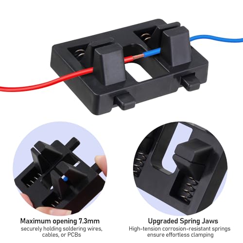 Electric Wire Welding Fixture with Stabilizing Holder | Adjustable Helping Hands Tool for Soldering, Electronic Repair & Automotive Wiring – Secure Clamping, Hands-Free Operation