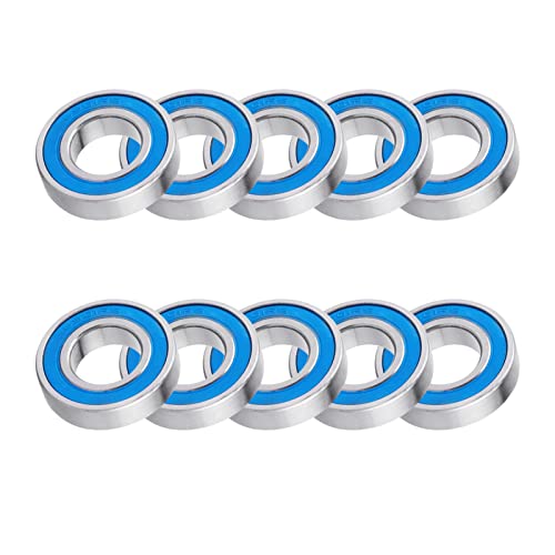 RC Ball Bearings 12x24x6mm Compatible with Arrma 1/5 Kraton 4WD BLX 1/5 Outcast 4WD BLX HPI Baja 5B (10-Pack) - size: 12x24x6mm