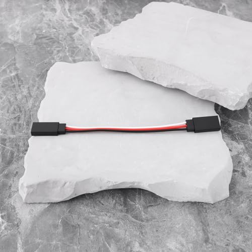 10PCS Female to Female Plug Extension Cable Wire Compatible with Futaba JR Connector for Extension Servo Connections 10cm