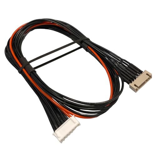 BackBayRC - 6S JST-XH Balance Extensions - 60cm 20awg (100 Strand) Wire - Flexible Silicone Insulation - 2.54mm / 0.1" Pin Spacing - style: 6S_60CM_JST-XH