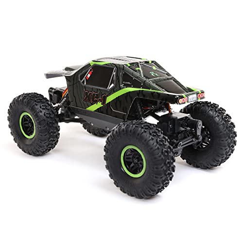 Axial RC Truck 1/24 AX24 XC-1 4WS Crawler Brushed RTR (Includes Everything Needed No Other purchases Required), Green, AXI00003T1 - color: Green