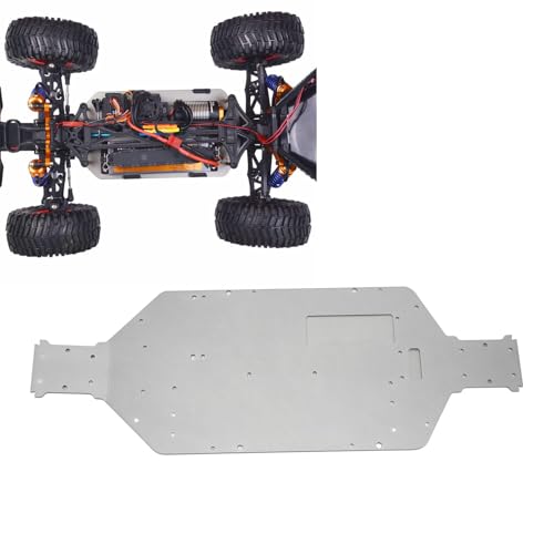 Aluminum Alloy CNC Chassis Plate for ZD Racing 10 7507 1/10 RC Car — Durable Chassis Armor for Performance and Appearance