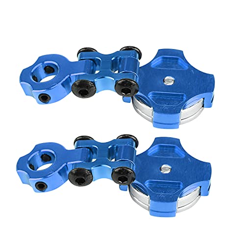 Magnetic Vehicle Body Post Mount 2Pcs for RC Car Accessories (Dark Blue) - color: Dark Blue
