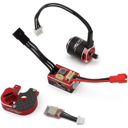 Furitek MicroModo 2025 Brushless Power System with MicroPython and Micro KMD - Remote Control Car, RC Car, RC Crawler Electronics Combo Upgrade (HELIDIRECT) (Axial SCX24 (FUR-2631))