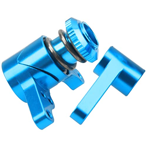 1Set Vgoohobby Aluminum Steering Assembly Servo Saver Complete Compatible with WLtoys 1/14 144001 144002 144010 124016 124018 124019 RC Car