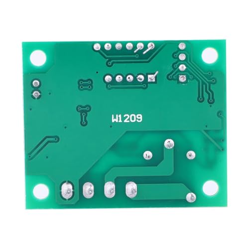 2Pcs W1209 Digital Thermostat – 12V Temperature Controller with Water Proof Sensor for Industrial Use, -50~110°C Range & 0.1°C Precision