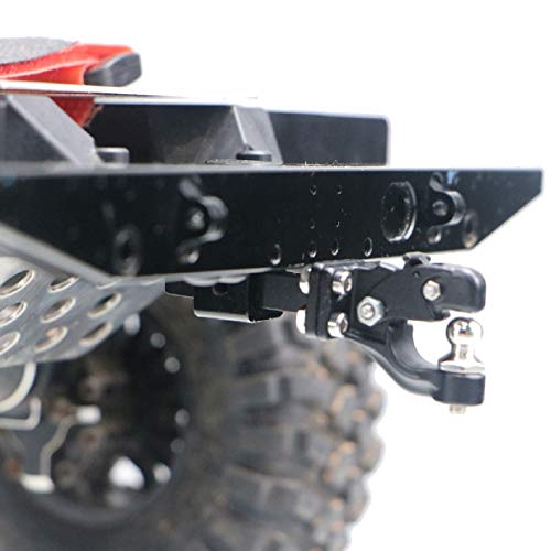 Share Goo Metal 1/10 RC Hitch Trailer Hook Simulation Climbing Tow Shackles Compatible with Traxxas TRX-4 90046 90047 SCX10 1/10 RC Crawler Car