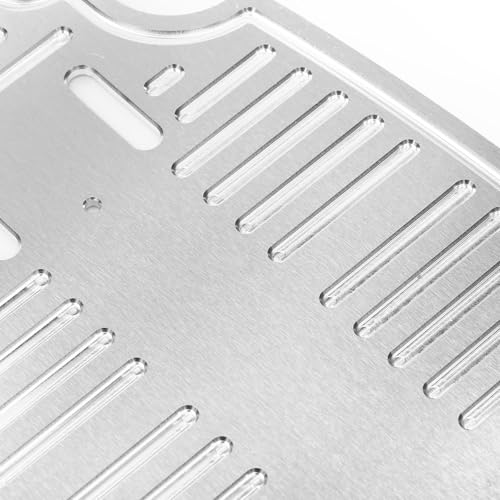 Aluminum Chassis Plate for Tamiya Sand Scorcher 1/10 RC Car Chassis Protector Skid Plate