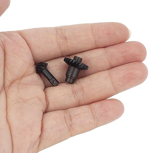 MEUS Racing 12-22T TRX4M Overdrive Differential Gear Helical Diff Gears Set for Traxxas TRX4M Bronco Defender K10 F150 1/18 RC Crawlers Upgrades Parts, 2 Sets - size: 12-22T