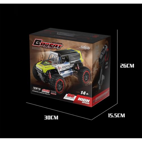 S912PRO 1/16 Scale RC Drift Car Model for Adults, 2.4G 4WD Brushless Full-Proportional Remote Control High-Speed Drifting Car(Red) - color: Red