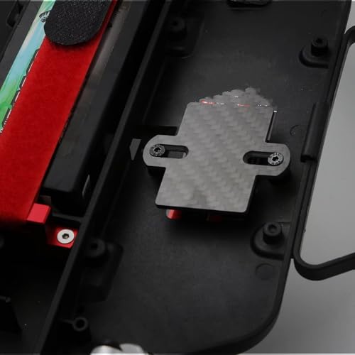 RC Car Upgrade Part for Traxxas for Slash 4X4 2WD 4WD 1/10 Carbon Fiber ESC Mount Plate Fixed Plate Short Course Truck Upgrade Parts Accessories