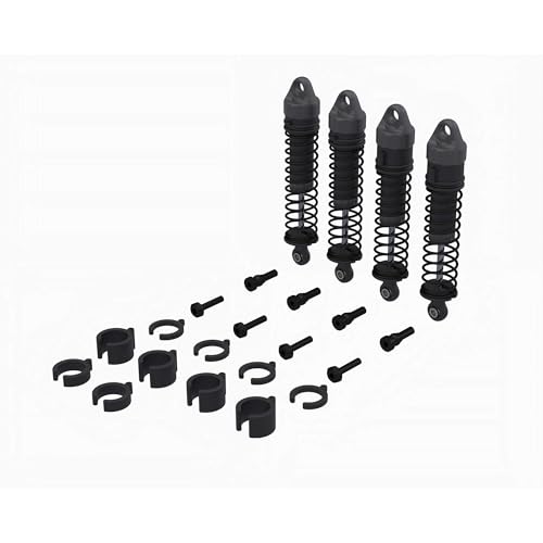 ARRMA Shock Set, 71mm Length, 500cSt Oil (4pcs) - GROM, ARA-2591