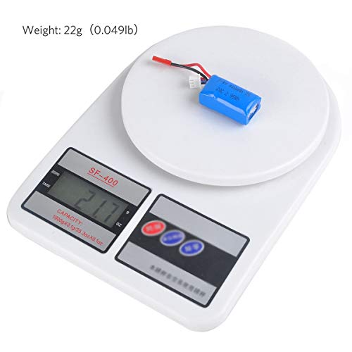 400mAh 2S 7.4V 30C LiPo Battery with JST Plug for Micro FPV Racing Drone | Crazepony 2PCS 2S Lipo Battery Pack for Quadcopter