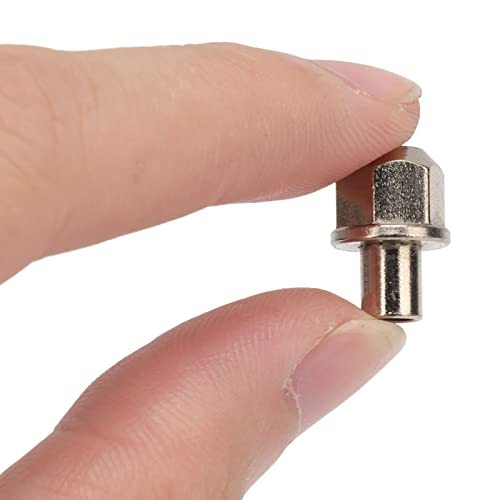 8Pcs RC Hex Wheel Hub Nut Universal 12mm Drive Adaptor Extension Column Stainless Steel for Axial SCX10 D90 Redcat GEN8 Silver 14mm