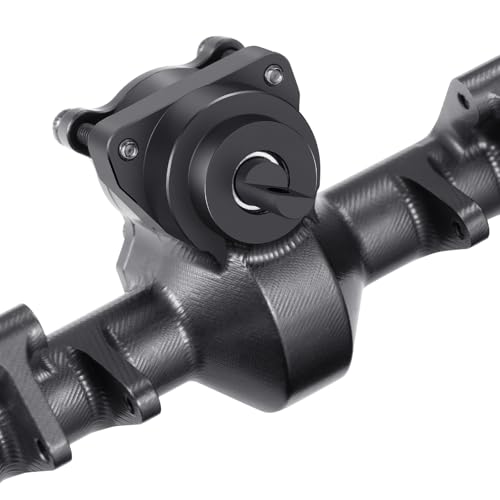 Aluminum Rear Axles +4mm Extended for Axial SCX24 Deadbolt JLU C10 Gladiator 1/24th RC Crawler Car Upgrades Parts - color: Rear Axle