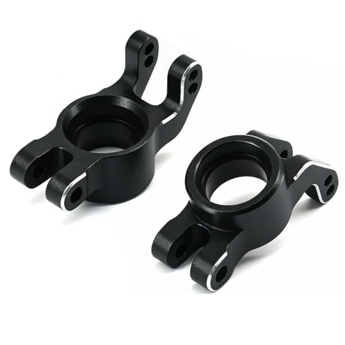 Aluminum Rear Hub Knuckle Arm for ARRMA Mini Kraton 1/16 RC Car, Upgrade Replacement Parts, (Black Rear Hub/Knuckle Arm) - color: Black Rear Hub/Knuckle Arm