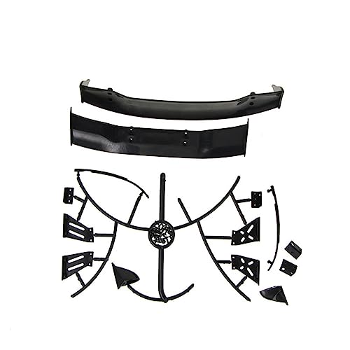 for 1/10 RC Racing Drift Car Rear Wings Drift Road Body Spoiler Wing Universal Parts