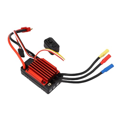 Mingzhe RC Brushless Sensor ESC Rain Proof Electronic Speed Controller for 1/10 Trucks Quads High Performance