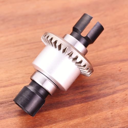 45# Steel Differential Diff Gear for 1/16 H16207 16208 16209 16210 H16H H16E H16P H16BM H16BM H16GT H16DR Series Upgrades Part Silver - color: Silver