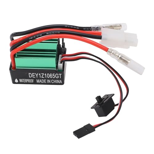SUNGOOYUE Brushed Motor ESC Combo 540 Brushed Motor with 65A ESC Iron Copper Plastic 13T 7.2V to 7.4V for SCX10 90046 RC Car Upgrade