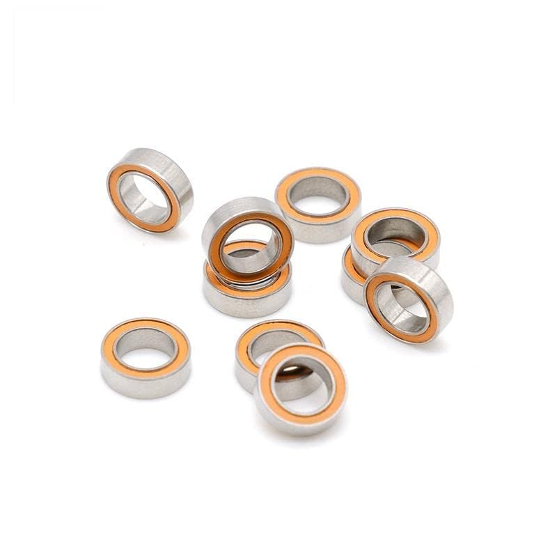 5pcs SMR85-2RS Fast-Spinning Bearing, 5X8X2.5mm Hybrid Ceramic for RC Car Motors