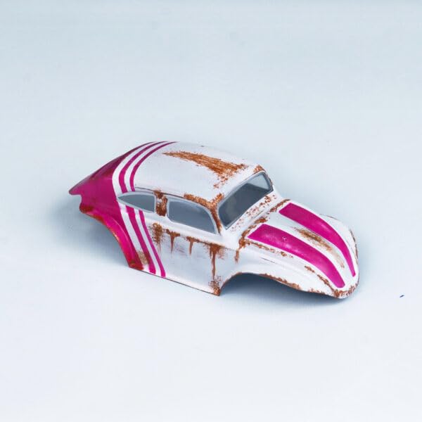 RADIANZ SCX30 Pickup Bravo Airbrush Hand Painted Lexan Body – MiniZen (TinyFlex) - color: Tinyflex