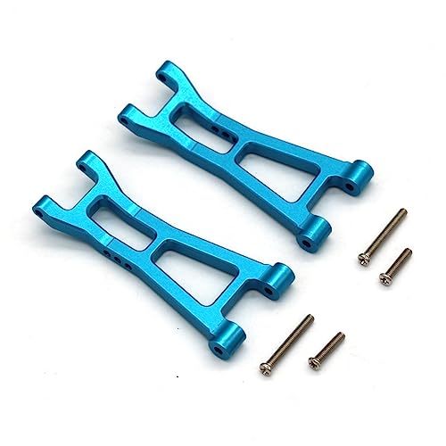 Upgrade Aluminum Alloy Spare Parts Full Set Accessories Compatible with Hyper Go MJX H16BM H16GT H16DR 16207 16208 16209 16210 1/16 Brushless High Speed R/C Cars/Trucks (Lower Rear Swing Arm) - color: Lower Rear Swing Arm